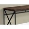 Monarch Specialties Computer Desk, Home Office, Laptop, Work, Metal, Laminate, Brown, Black, Contemporary, Modern I 7450 - alternate 4